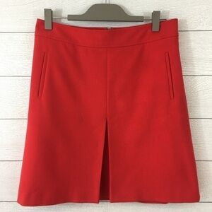 Loft Box Pleat A-Line Skirt.